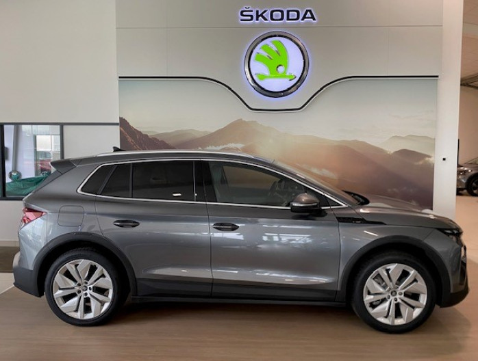  Škoda Elroq in de showroom