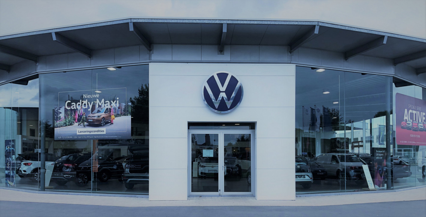 Showroom Volkswagen Diksmuide - Autobedrijf Lagrou